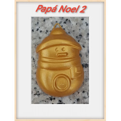 figuras-cemento-color oro-adornos-navidad-minimalista