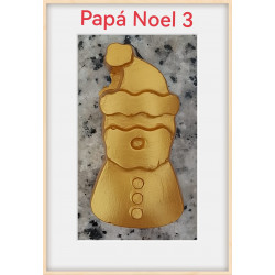 figuras-cemento-color oro-adornos-navidad-minimalista