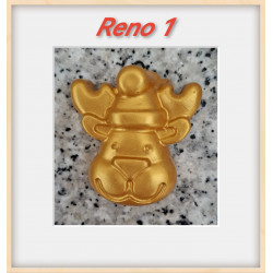 figuras-cemento-color oro-adornos-navidad-minimalista