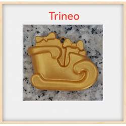 figuras-cemento-color oro-adornos-navidad-minimalista