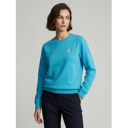 ventaonline-sudadera sin capucha-lisviv-unisex-azulturquesa