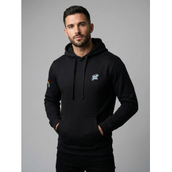 venta online-sudadera con capucha-lisviv-unisex-negra