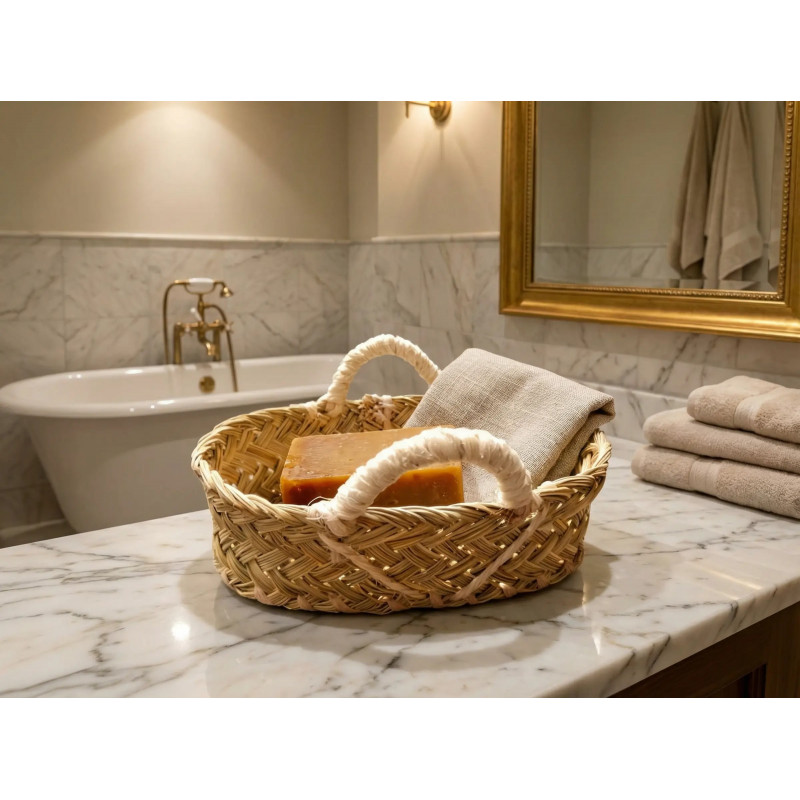 jabonera esparto-natural-accesorio de baño-comprar online