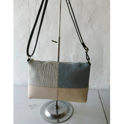 Bolso de piel autentica, solo existe uno, irrepetible, hecho a mano