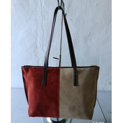 Bolso de piel, hecho a mano y fabricado en españa, solo existe uno.