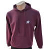 venta online-sudadera con capucha-lisviv-unisex-granate