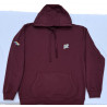 venta online-sudadera con capucha-lisviv-unisex-granate