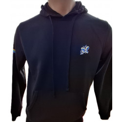 venta online-sudadera con capucha-lisviv-unisex-negra