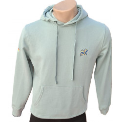 venta online-sudadera con capucha-lisviv-unisex-verde