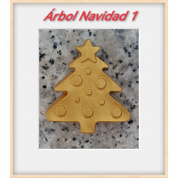 figuras-cemento-color oro-adornos-navidad-minimalista