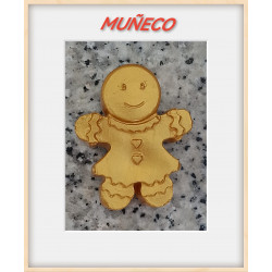 figuras-cemento-color oro-adornos-navidad-minimalista