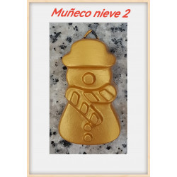 figuras-cemento-color oro-adornos-navidad-minimalista